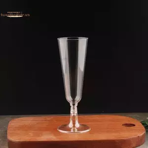 TRTR 10 Cái Dùng Một Lần Nhựa Cotail Kính Martini Trong Suốt Cốc Đỏ Kem Món Tráng Miệng Cốc Mousse Cốc Pudding Cup VN