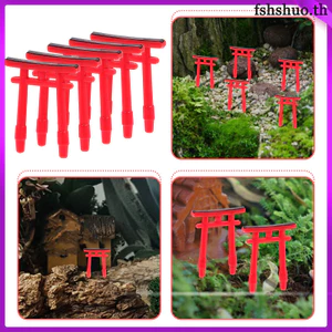Đồ trang trí Trang trí Vườn thu nhỏ Nhật Bản Cổng Torii Thủ công Cổ tích Thu nhỏ