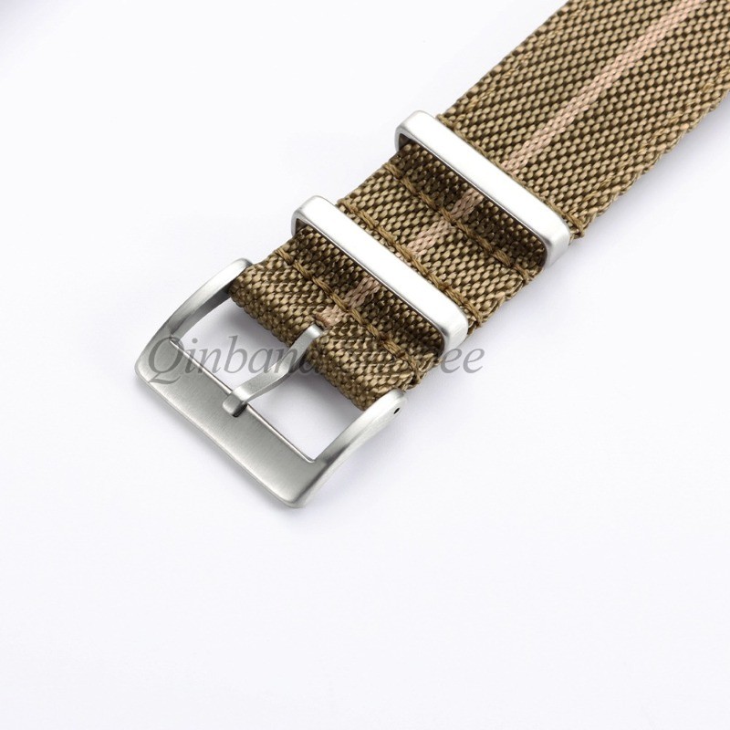 Dây đeo đồng hồ bằng vải Nylon 20mm 22mm Phát hành nhanh Dây đeo đồng hồ hải quân dệt Seiko Diver Black Bay Thể thao ngoài trời Vòng tay sọc thông thường dành cho nam nữ