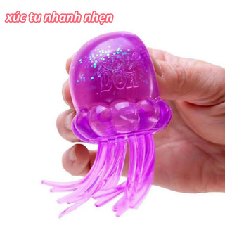 【BabyJoy】Mô hình bóp giảm căng thẳng hình thạch sứa, lấp lánh nhiều màu, phù hợp cho cả trẻ em và người lớn