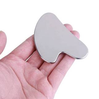 ELBBKG 1 Thép Không Gỉ Gua Sha Cạp Máy Mát Xa Cho Mặt Ne Body Guasha Massage Dụng Cụ Chăm Sóc Da Mặt Guasha Ban Máy Mát Xa Mặt Mới