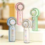 Hoạt Hình Dễ Thương Quạt Cầm Tay Mini Pocket Di Động Sạc USB Quạt Nhỏ Gió Ba Tốc Độ Quạt Điện Ngoài Trời