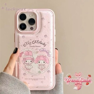 Tương thích với iPhone 17 16 15 14 13 12 11Vỏ Điện Thoại Hoạt Hình Ren Dễ Thương Lovce Trái Tim Giai Điệu Da Mềm