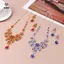 Tiệc Cưới Bộ Bông Tai Nelace Hoa Giọt Nước Nelace Cô Dâu Phụ Kiện Trang Sức Cưới [Mina]