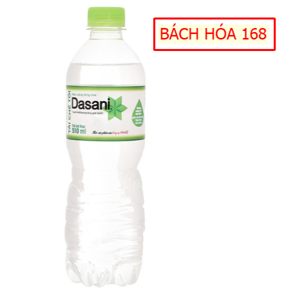 Nước suối Dasani 510ml ( 24 chai) - Thùng - Giá bao tốt