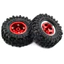 4 40mm 3mm Hex 0.7 "Kim Loại RC Bánh Xích Lốp Và Bánh Xe Cho 1 / 30 Trục SCX30 Ford Bronco Wrangler K10 Nâng Cấp Phần