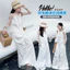 Bé Gái Trắng Sling Mùa Hè Phong Cách Mới Trẻ Em Thời Trang Ren Khâu Phối Ren