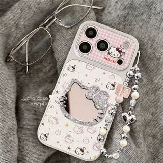 Giá đỡ gương KT Cat KT Thích hợp cho iPhone17PROMAX Vỏ điện thoại 16 / 15 / 14 / 13 / 12 Niche
