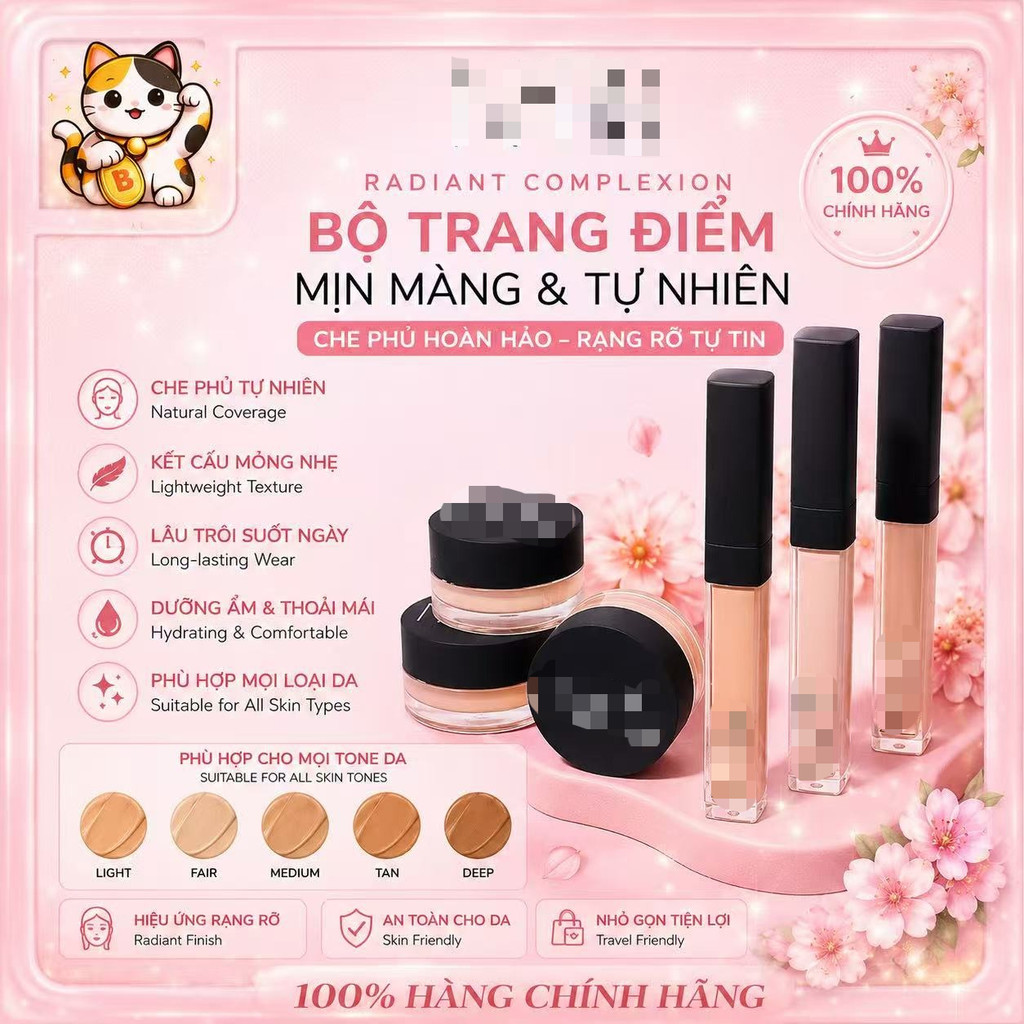 【Chính Hãng】Che Khuyết Điểm ℕ𝕒𝕣𝕤 𝐒𝐨𝐟𝐭 𝐌𝐚𝐭𝐭𝐞 𝐂𝐨𝐦𝐩𝐥𝐞𝐭𝐞 𝐂𝐨𝐧𝐜𝐞𝐚𝐥𝐞𝐫 6ml/6.2g Mẫu Mới 2025 Fullbox