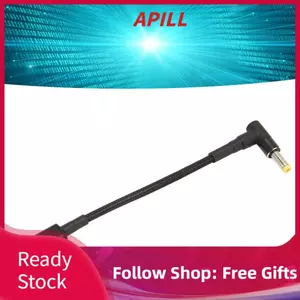 apill USB Loại C Nữ sang 4.8x1.7mm Cáp Chuyển Đổi Nam 100W PD E Chip Hợp Kim Nhôm Nylon Di Động với nguồn điện kép cung cấp cho máy tính, máy tính xách tay, văn phòng du lịch