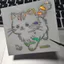 Sáng Tạo Dễ Thương Hoạt Hình Đi Bộ Kitty 3D Ba Chiều Rỗng Chống Thấm Nước Laser Miếng Dán Máy Tính Bảng PC Tai Nghe Miếng Dán 5.28