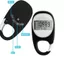 Máy đếm bước CQCJ, Máy theo dõi bước kẹp Carabiner nhỏ gọn, Máy theo dõi sức khỏe di động Bộ đếm calo kỹ thuật số Đi bộ đường dài