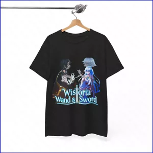 GN Wistoria Cây Đũa Phép Và Thanh Kiếm 2 Áo Thun cotton Unisex Manga Anime Đồ Họa Văn Hóa Nhạc Pop Nhật Bản Otaku Quà Tặng NG