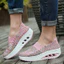 Thể Thao Mới Thoải Mái Dệt Giày Nữ Phiên Bản Hàn Quốc Đệm Không Khí Rocking Giày Slip-On Cũ Bắc Kinh Giày Vải Nhẹ
