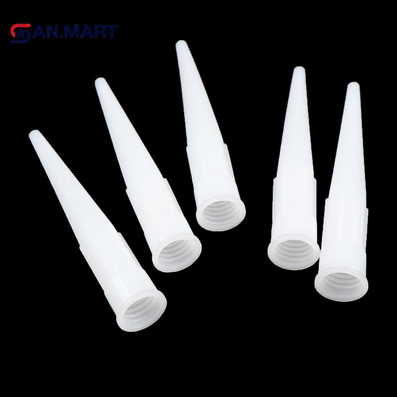 AN.MART 20 Chiếc Đa Năng Caulking Vòi Phun Keo Thủy Tinh Keo Dán Miệng Silicon VN