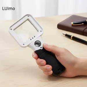 Kính lúp LED cầm tay LUImo 5x 45x Lý tưởng để đọc sách thủ công và công việc chi tiết SBS