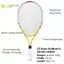 Raet Tennis Đặc Biệt Cho Thanh Thiếu Niên 23 Inch Hợp Kim Nhôm Tennis Raet Dây Nylon Mạnh Cho Trẻ Em Tập Luyện Đẹp