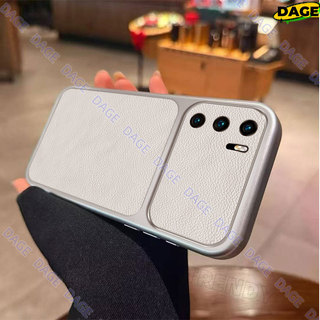 Ốp Điện Thoại Cho Tecno Camon 40 Pro Camon 40 Premier 5G 4G Premium Simple White Lychee Dermatoglyph Vỏ Cửa Sổ Lớn Bao Gồm Tất Cả Ốp Lưng Chống Rơi 50U 50 ULTRA 30 20