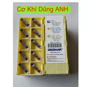 Chip cắt 2-3-4mm biên dạng cong, chuyên cắt thép hãng Deskar