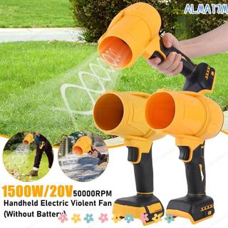 Quạt phản lực ALMA1 Turbo, Máy thổi khí điện tốc độ cao không chổi than, Dụng cụ điện thổi lá cầm tay bền bỉ cho pin Dewalt 20V