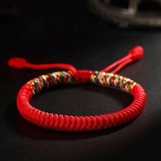 [Ktp] Vòng Tay May Mắn Phật giáo Tây Tạng Vòng tay dây màu đỏ thắt nút Vua KONG có thể điều chỉnh cho nam nữ cặp đôi