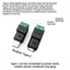 BTM 2 Cái 5V3A Loại C Sang 2 Pin Vít Đầu Nối Chuyển Đổi Cho Giải Pháp Sạc Dây Dễ Dàng Mà Không Cần Hàn Iro