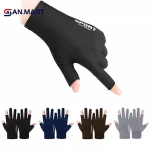 AN.MART Chống Tia UV Nam Nữ Găng Tay Câu Cá Chống Trượt Mùa Xuân Thoáng Khí Đi Xe Đạp Găng Tay Thể Thao Câu Cá VN