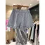 Quần short viền nấm phong cách Hàn Quốc dành cho nữ Xuân Hè Phong cách mới giản dị Thắt lưng co giãn kiểu dáng thoải mái