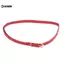 KUZHEN Hợp Thời Trang Đa Màu 105CM Thắt Lưng PU Dành Cho Nữ Mỏng Dây Đeo Có Thể Điều Chỉnh Có Pin Bule Cho Quần Jean Và Váy Mùa Hè Thắt Lưng Thông Thường HOT