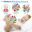 MỚI Quả Bóng Nguyên Tử Cho Bé Montessori Đồ Chơi Cảm Giác Cho 0-6 6-12 Tháng, Đồ Chơi Mọc Răng Cấp Thực Phẩm Cho Bé SKY