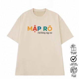 （Giao hàng 24h）Angela Áo thun Unisex Nam Nữ BOONE in hình MẬP RÕ CHỨ KHÔNG MẬP MỜ Chất Cotton co dãn bốn chiều