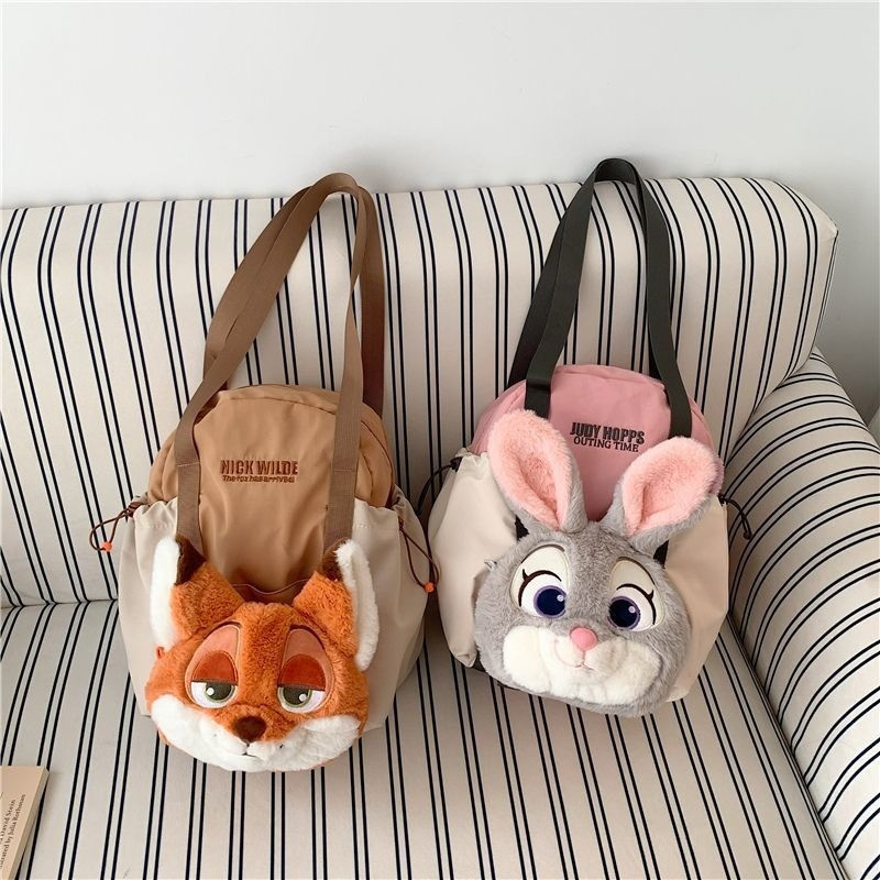 Spike Giá Phong Cách Mới Dễ Thương Judy Nick Sang Trọng Túi Xách Cô Gái Ngộ nghĩnh Trái Tim Cáo Thỏ Búp Bê Đeo Ngang Túi Thời Trang Hợp Thời Trang Quà Tặng