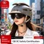 QMP Junhaolong 3C Được Chứng Nhận Xe Máy Phong Cách Mới Mũ Bảo Hiểm Điện Nam Nữ Mùa Hè Đa Năng Chống Nắng Cửa Thoáng Khí Mũ Bảo Hiểm