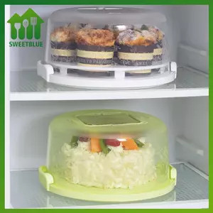 SWEET Bánh Sinh Nhật Hộp Bảo Quản Tròn Cưới Nướng Hộp Đựng Đứng Đĩa Bánh Khay Dụng Cụ Nhà Bếp Dụng Cụ Hộp Bảo Quản Phụ Kiện n