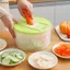 AA 2 Trong 1 Cắt Và Rửa Hộ Gia Đình Salad Máy Sấy Salad Spinner Rau Củ Dehydrator Giỏ Hấp Thụ Đa Năng Hướng Dẫn Sử Dụng Máy Sấy Rau Củ Quả Lọc Rửa Trái Cây Nhà Bếp VN