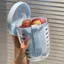 Có sẵn Cốc trái cây có thể thoát nước Di động Hương vị tươi kín có nĩa Ăn sáng Salad Cốc sữa dã ngoại mang đi