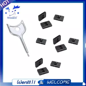 10 CÁI Độ bền Cổng USB Chặn USB A Cổng Tăng cường Bảo vệ cổng an ninh dữ liệu cho máy tính và máy tính xách tay