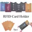 METUBE 5 CÁI Chặn RFID Thời Trang Chống Trộm Thẻ Tín Dụng Chặn Ngân Hàng Tay