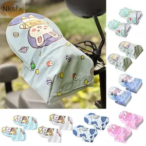 Găng Tay Lái Xe Máy NKSFX, Găng Tay Chống Nắng Xe Điện Chống Nắng, Găng Tay Chống Nắng Tay Cầm Chống Thấm Nước Bảo Vệ Xe Tay Ga Hoạt Hình Bảo Vệ Tay Mùa Hè