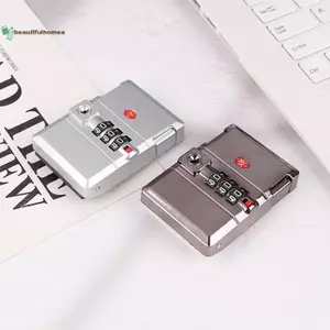 BeautifulHomeA Kim Loại Mật Khẩu Lo 3 Chữ Số Lo Du Lịch Vali Hành Lý Ngực Phần Cứng Lo Mã Loer Hộp Quà Tặng Padlo VN