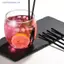 500 Chiếc Ống Hút Cotail Dùng Một Lần 21 / 13cm Dài Ngắn Tiệc Cưới Supplie MỚI