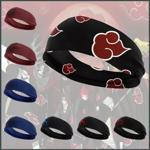 SQ Anime Naruto Băng Đô Cho Nam Thể Thao Unisex Mũ Đội Đầu Phụ Kiện Tóc Thời Trang Thoáng Mát Ảnh Đạo Cụ Rửa Mặt Headban