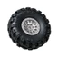 4 40mm 3mm Lục giác 0,7 "Bánh xe trung tâm Bộ lốp cho 1 / 30 SCX30 Ford Bronco Wrangler K10 Nâng cấp các bộ phận