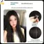 < YEI > Phần mở rộng tóc tổng hợp đầy màu sắc 2 chiếc Lông vũ liền mạch bằng Laser cho chương trình thời trang mới