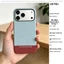 Ốp phim màu tương phản phù hợp với vỏ điện thoại Apple 17, vỏ bảo vệ toàn diện chống rơi iPhone 16 Pro Max mờ ốp lưng iphone 15.