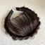 Băng Đô Nữ Không Khí Nổ Tự Nhiên Chưa Chết Ban Handmade Xương Cá Bím Tóc Băng Đô Nữ Cao Đầu Lâu Tiện Dụng Cụ Che Tóc