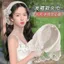 Tian Xiwei Cùng Phong Cách Ren Xanh Băng Đô Phong Cách Khăn Trùm Đầu Phong Cách Mục Vụ Trẻ Em Đầu Tam Giác Khăn Bên Biển Kỳ Nghỉ Chụp Ảnh