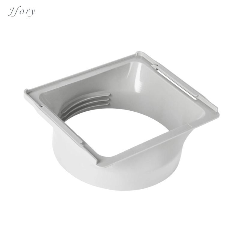 Đầu nối ống xả điều hòa không khí Giao diện ống vuông bằng nhựa Bộ mở rộng chống rò rỉ để làm mát di động
