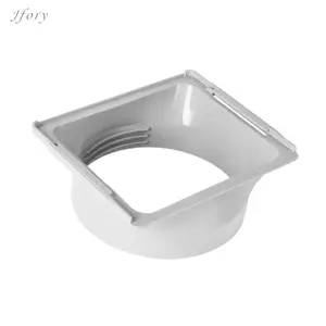 Đầu nối ống xả điều hòa không khí Giao diện ống vuông bằng nhựa Bộ mở rộng chống rò rỉ để làm mát di động