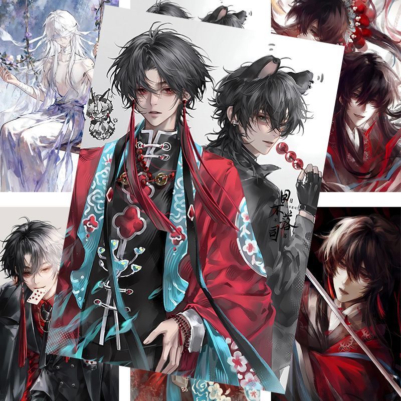 Tôi Không Phải Thần Của Chính Kịch Áp Phích 26 Phong Cách Chen Ling Người Hâm Mộ Anime Hai Chiều HD Ngoại Vi Giấy Dán Tường Dán Tường Poster 6.10